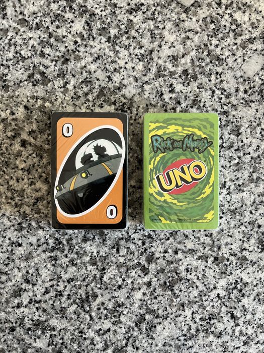 Cartas UNO: Edição Especial “Rick and Morty”