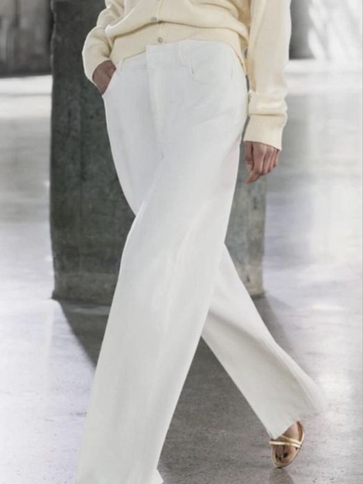 Джинси wide leg довгі, zara, 36 розмір