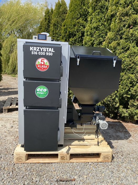 Kocioł Piec CO Pell-Eko TECHNIX 19 kW na groszek pellet drewno – SV200 5 Klasa Ecodesign