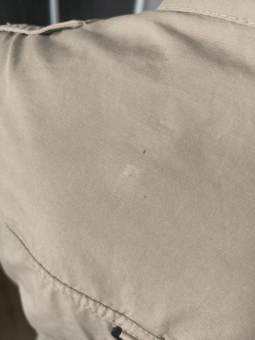 Massimo Dutti kurtka męska M beżowa military przejściowa wiosna jesień
