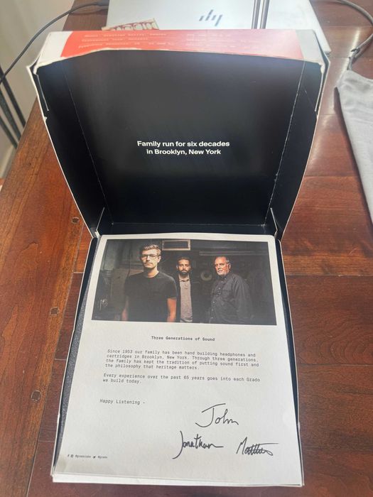 Grado SR325e Prestige Series open back headphones