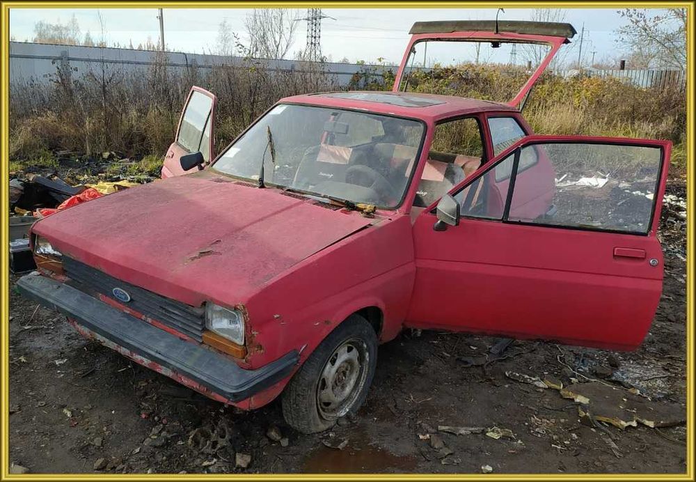 Двигун Ford fiesta.  1.0 бензин. Мотор Форд Фієста. Робочий з навісним