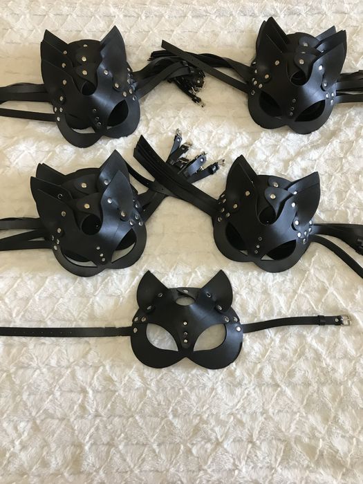 Портупея , Маска Кошки эко-кожа