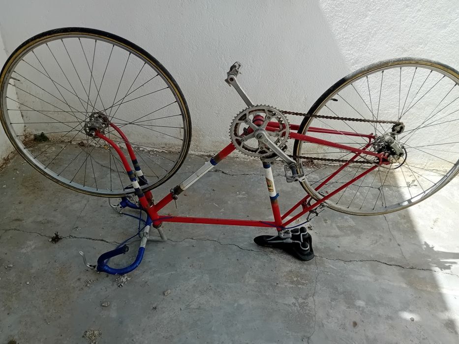 Bicicleta ciclismo antiga