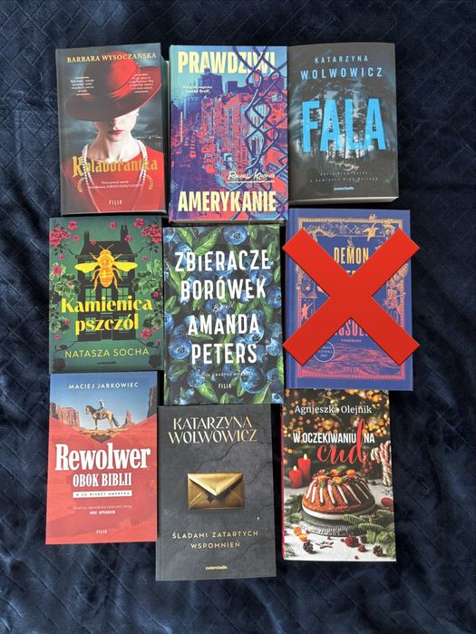 Książki: kryminały, thrillery, biografie, obyczajowe, nowości - stan idealny