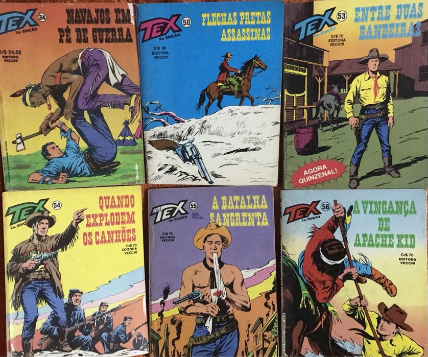 Tex da Editora Vecchi