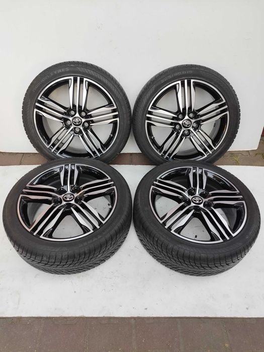 8mm jak NOWE! ZIMOWE Koła 19stki czujniki oryginalne Toyota C-HR, Corolla Cross