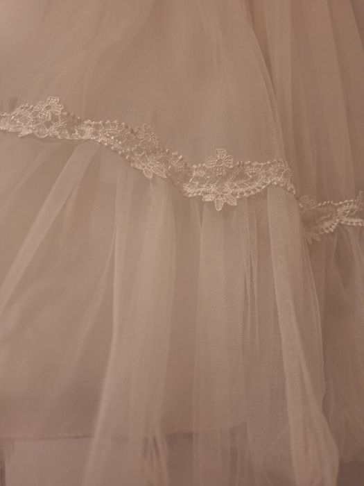 Sukienka do perzebrania po kumunii, biały tydzien, komunia 152