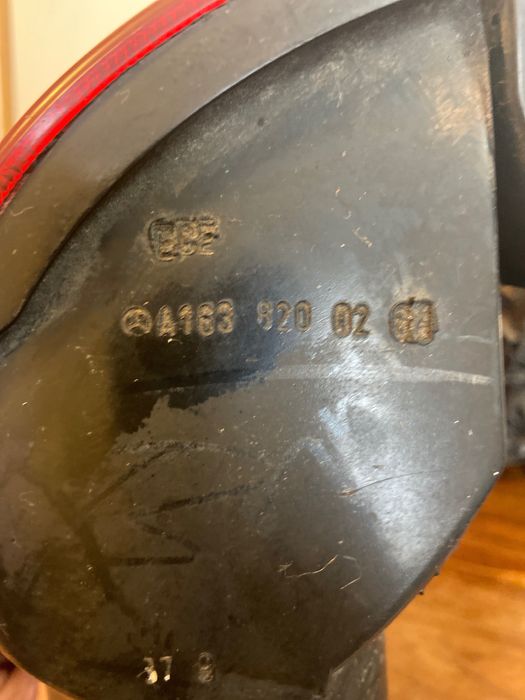 Farolim Mercedes ML W163