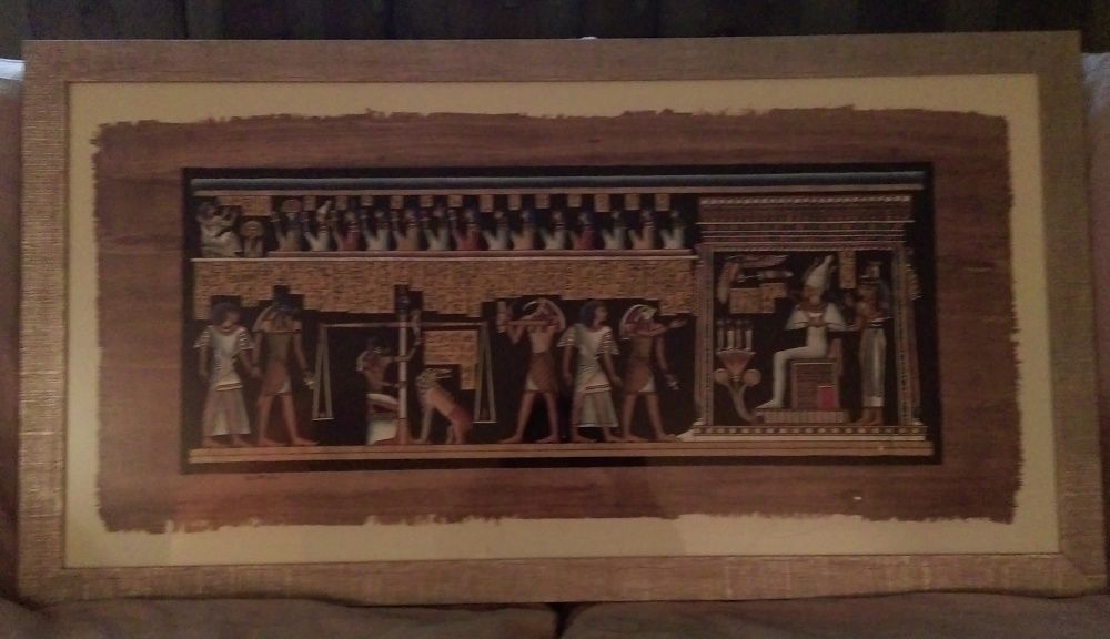 PAPIRUS Black / Obraz_ Oryginał_Certyfikat / aut. Gamal / OKAZJA