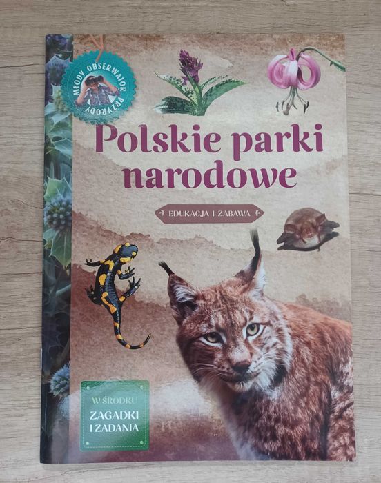 Polskie Parki Narodowe- książeczka dla dzieci