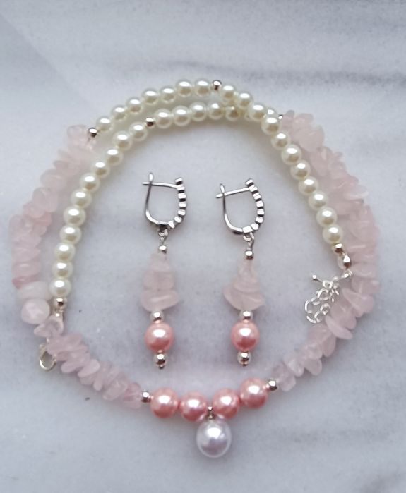 Чокер та сережки