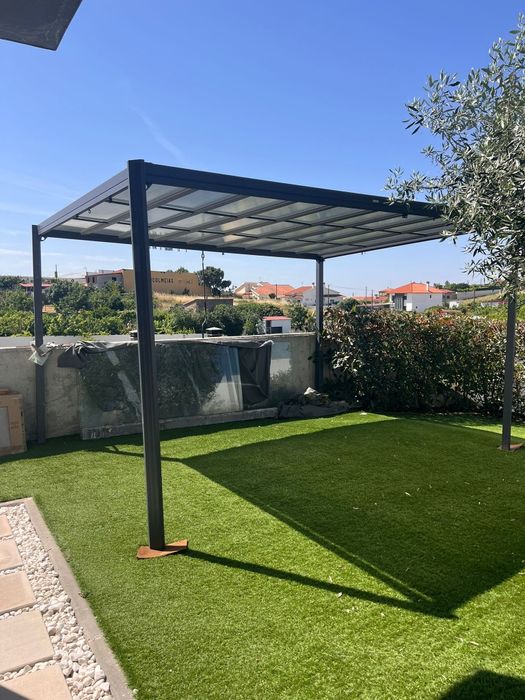 Pérgola de alumínio