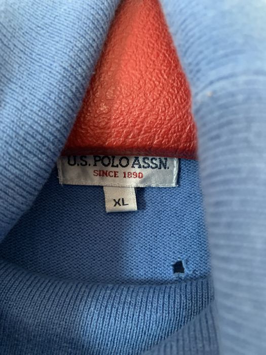 Golf Polo. Niebieski