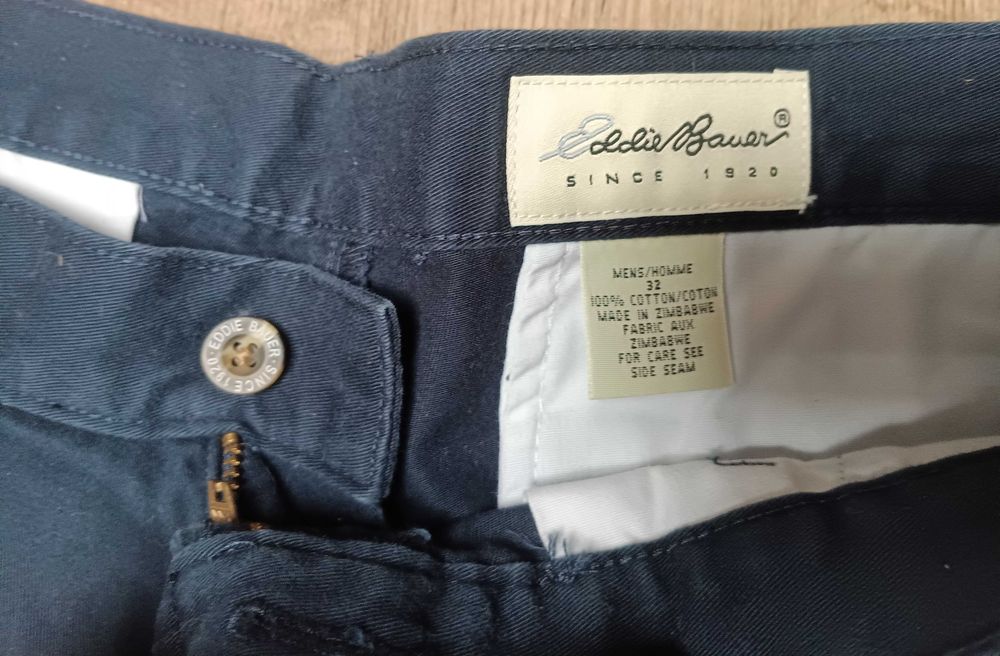 Eddie Bauer męskie szorty 32 granatowe