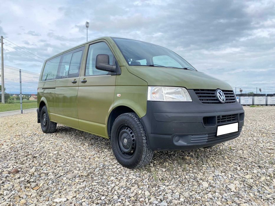 Volkswagen Transporter / Caravelle 2.5 TDI 4Motion 4x4 2008/2009 Blokada Mostu Wojskowy Niski Przebieg