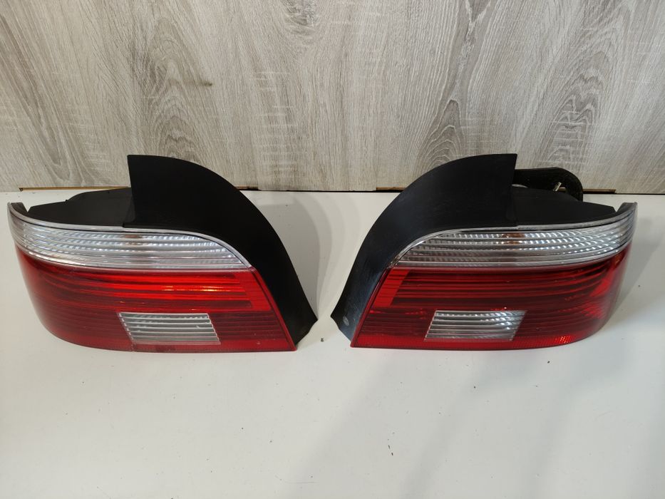 BMW E 39 sedan lampy tył LED M pakiet białe kierunki