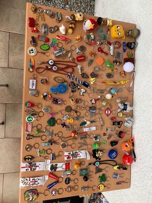 Colecção de porta-chaves, toda ou à peça