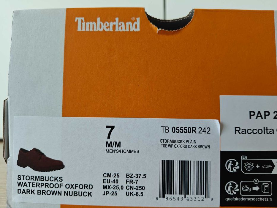 Timberland Stormbucks Waterproof Oxford