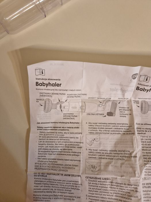 Komora inhalacyjna Babyhaler