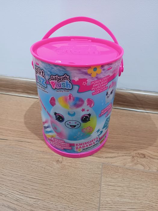 Airbrush Plush Kwiecista zabawa JEDNOROŻEC Maskotka do malowania