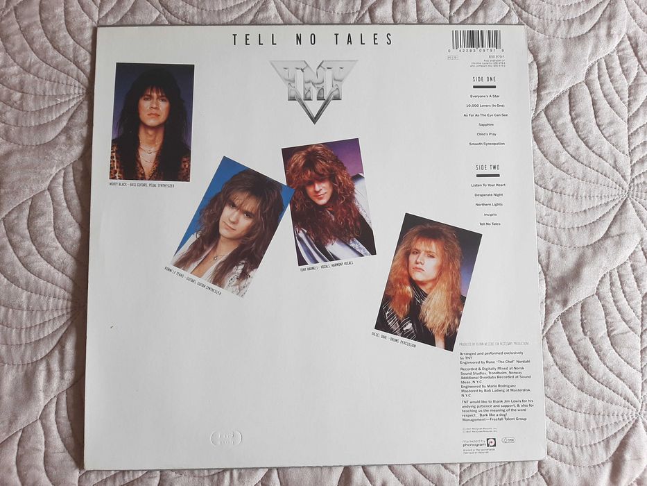 TNT - Tell No Tales - Europa - Vinil LP