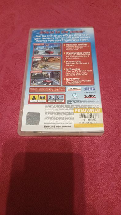 Super Gra na PSP OutRun 2006