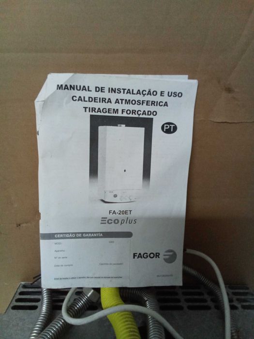 Caldeira a gás aquecimento central e água sanitárias