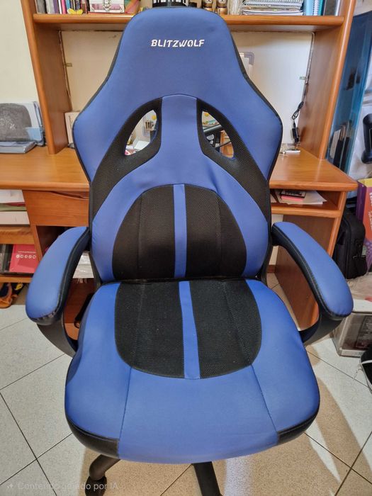 Cadeira Gaming BlitzWolf – Como Nova!
