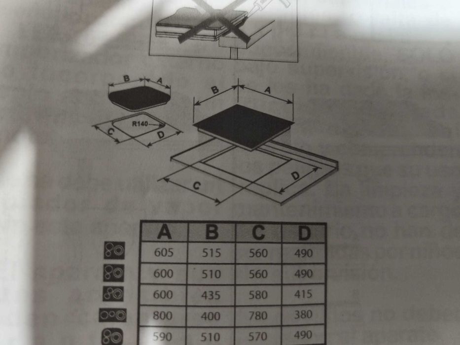 Placa de Fogao Teka(nunca utilizada)