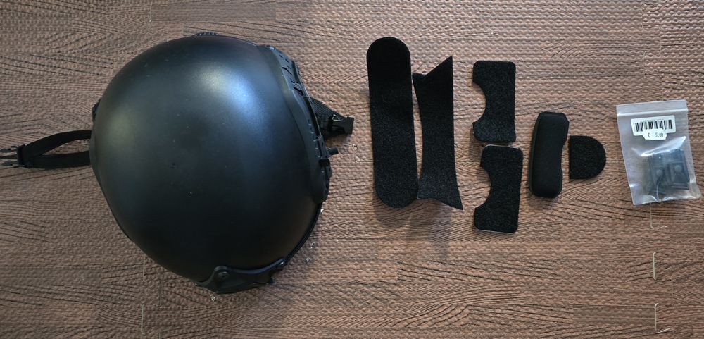 Capacete Airsoft C/acessórios