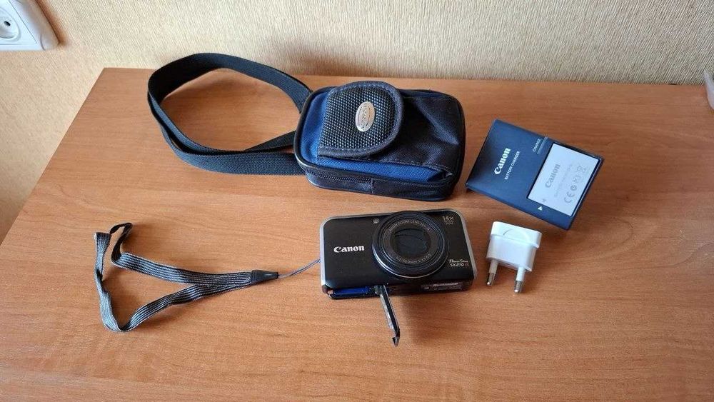Canon PowerShot SX210 IS - купить фототехнику, видеоаппаратуру