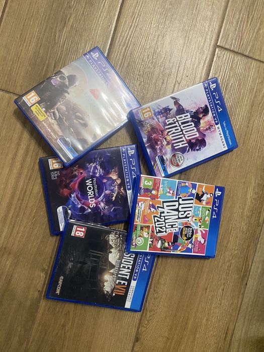 Zestaw gier pod Vr/kamera ps4