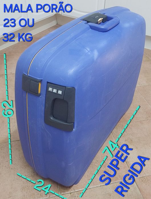 MALA DE VIAGEM DE PORÃO 23KG OU 32KG. Casa,Férias,Mudanças,Quarto.