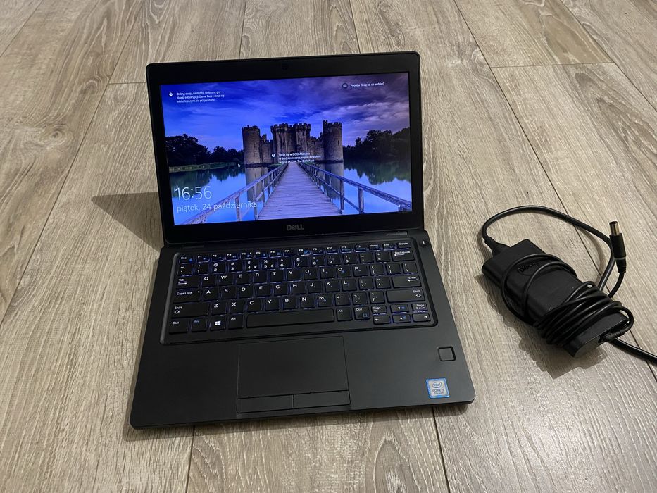 Laptop Dell i5-8gen dysk ssdm2-256gb Windows 10Pro, Nowa bateria