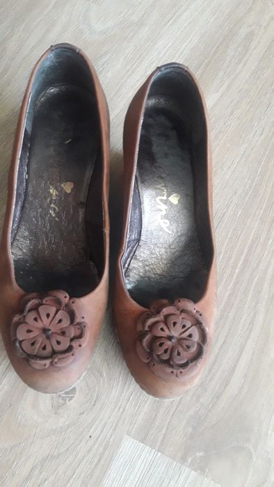 Skórzane buty Karino