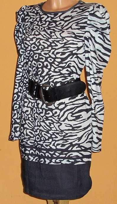 Sukienka ołówkowa z dzianiny marki Bodyflirt r.38/40 - nowa