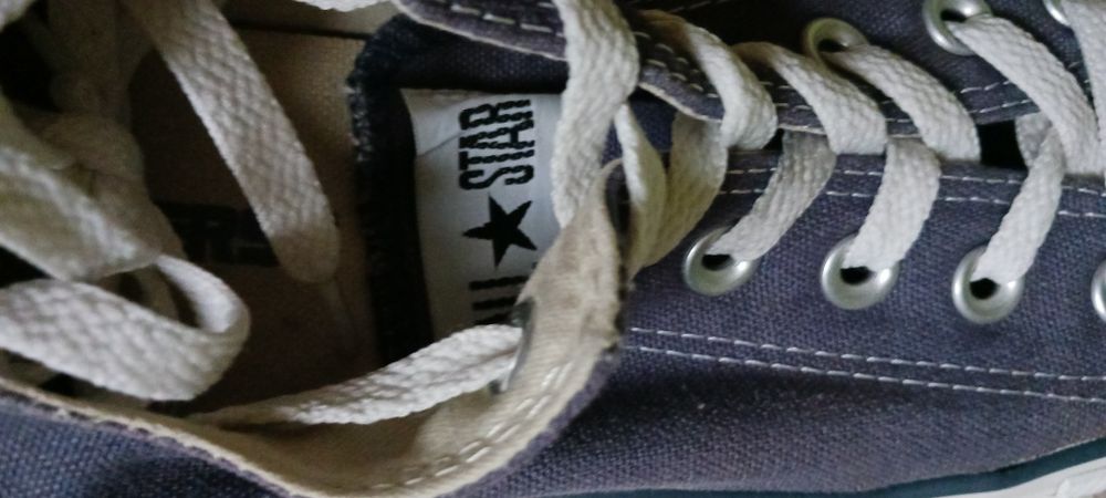Popielate klasyczne tenisówki Converse rozm.39