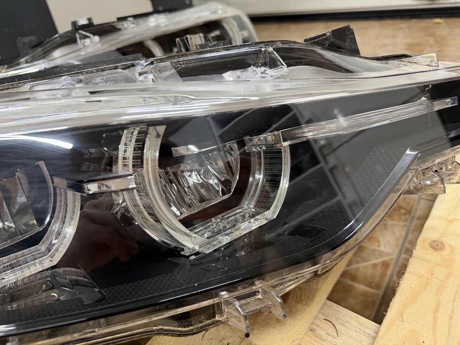 Фари BMW 3 F30 LED LCI, комплект ліва і права з блоками, оригінал
