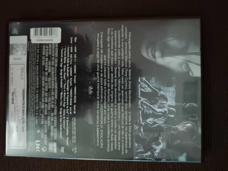 filme dvd original - underworld  - evolucao