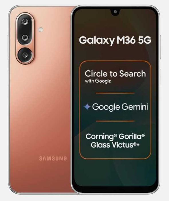 2X Folia hydrożelowa na ekran samsung M36 5G  (w zestawie 2 szt.)
