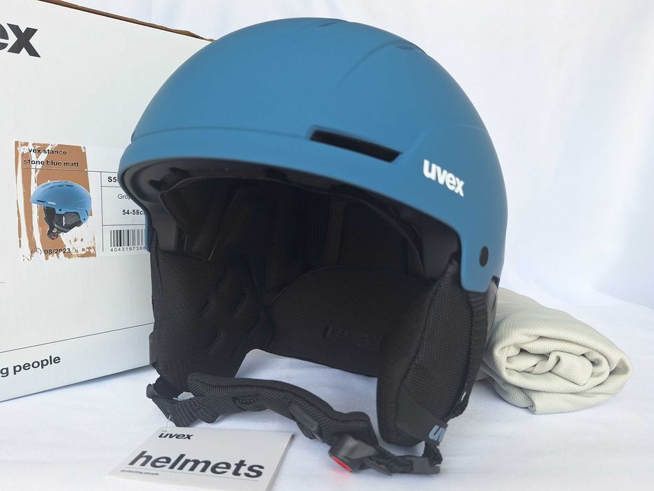 uvex ヘルメット 54-58cm stone blue matt 【公式通販】