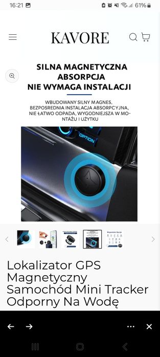 Nowy Lokalizator GPS Magnetyczny Samochód Mini Tracker Odporny Na Wodę