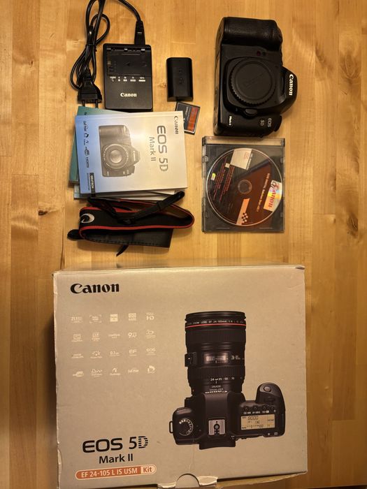 Canon EOS 5D Mark II body, przebieg 75 626