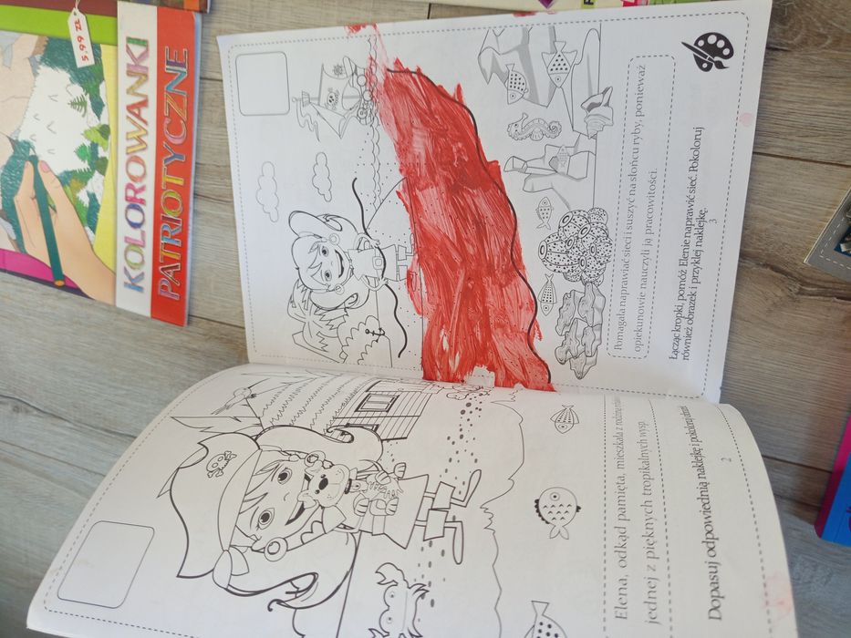 Zestaw kolorowanek dla dzieci 11 sztuk