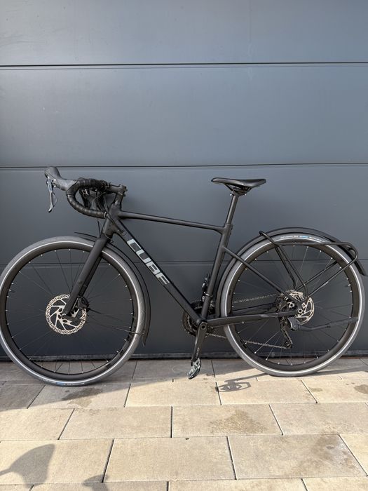 Gravel Cube Nuroad Pro S (53). GRX, dodatki bagażnik błotniki