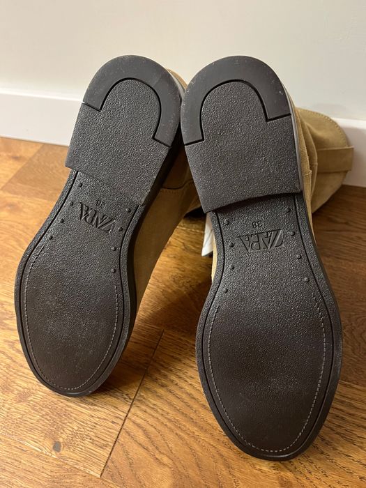 Płaskie botki Zara r. 38