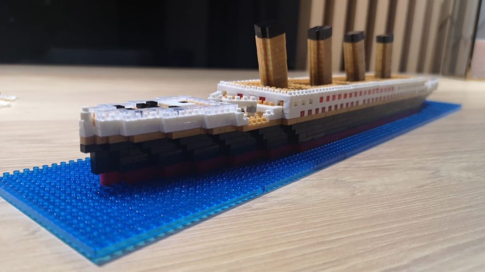 Zestaw mini klockow Titanic