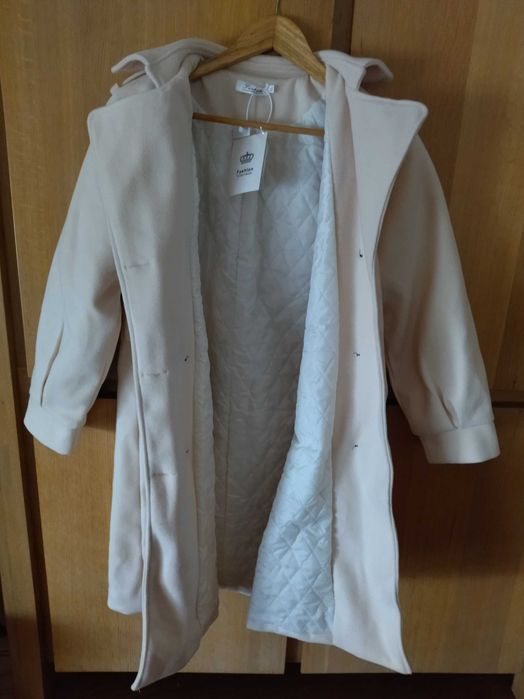 Sobretudo tipo trench para mulher