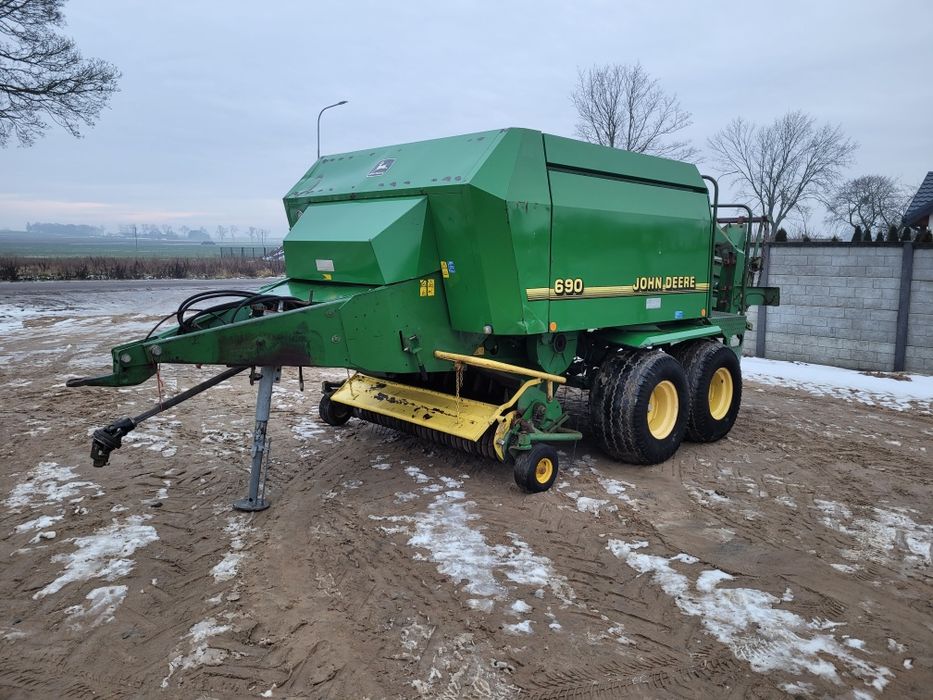 Prasa duża kostka John Deere 690 rotor Krone Big Pack  części
